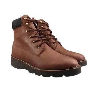 Cougar Shoes Womens 9 Boots Combat Lace Up Gladstone Leather Waterproof Outdoor